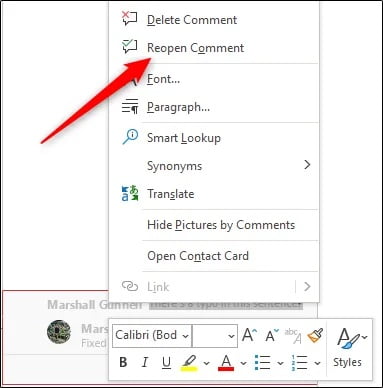 08 Reopen comment
